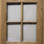 Hallmark Glass 4 Lite White Oak Amaretto