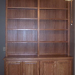 Arlington Black Bookcase