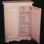 Solid Oak Raised Panel Doors Buffet