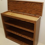 Bookcase Red Oak With Secret Compartment