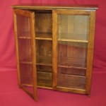 Glass Door Bookcase $1,795.00 As Shown