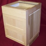 Solid Wood Drawer Bank