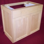 Small Lower Solid Wood Cabinet