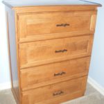 Custom Dresser With Flat Panel Sides