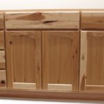 Rustic Flat Panel Hickory Vanity