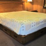 Custom Red Oak King Bed