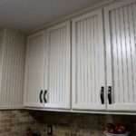 Custom Bead Board Wall Cabinets