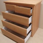 5 Drawer Red Oak Dresser