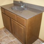 Raised Panel Single Sink Vanity