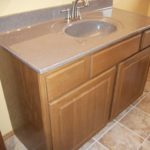 Raised Panel Oak Vanity