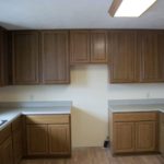 Flat Panel Oak Cabinetry