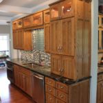White Oak Flat Panel Cabinetry