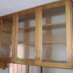Custom Glass Wall Cabinet