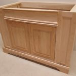 Custom Maple Vanity With Trim